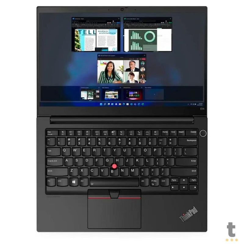 Notebook Lenovo Thinkpad E14 Intel Core i7-1255U 16gb 512Gb SSD M.2 14 Pols Win11 Pro - 21E4001LBO