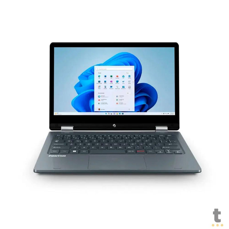 Notebook Positivo Duo C4128BP-1 Celeron Dual Core 4gb 128gb Mmc Win11 Pro 11.6 Pols Touch Screen Prata - 3601667