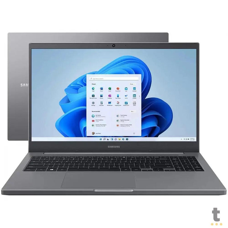 Notebook Samsung Book Intel Core I3-1115G4 4gb 256gb Win11 Home 15.6 Pols Cinza - NP550XDA-KV3BR