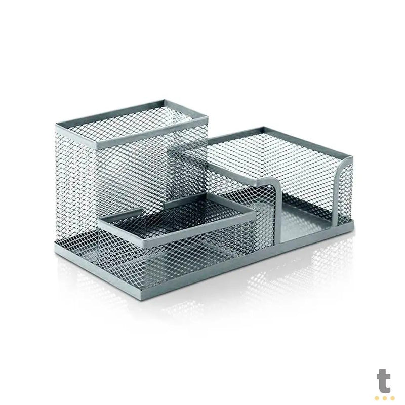 Organizador de Mesa Aramado Prata Keep - EI090