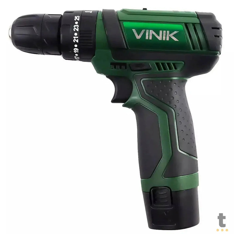 Parafusadeira e Furadeira de Impacto C/ 25 Peças Vinik 12V - LBT-TS-12F