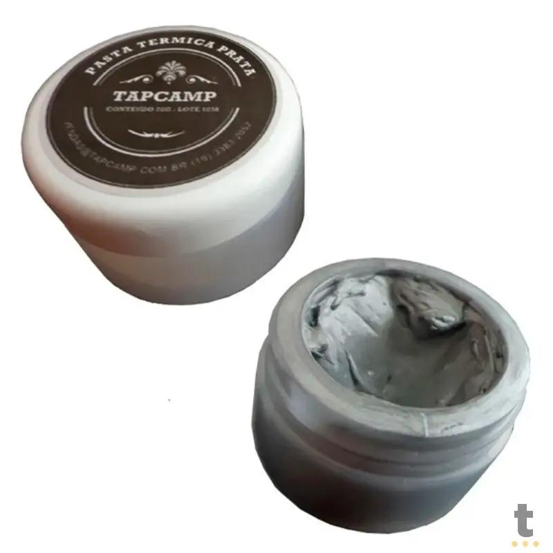 Pasta Termica Prata Tapcamp - Pote 20gr Silver