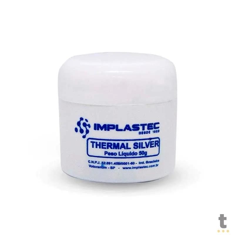 Pasta Termica Thermal Silver Implastec - 50gr