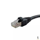 Patch Cord Cabo De Rede Cat6 C/ Conectores Blindados 10 metros