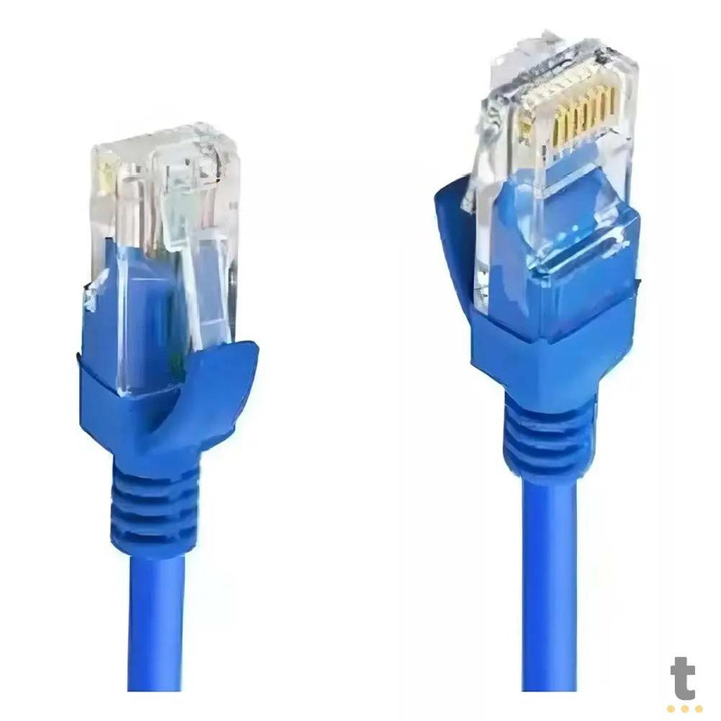 Patch Cord Cabo De Rede aGold 3m Cat5 Azul - WX-3M
