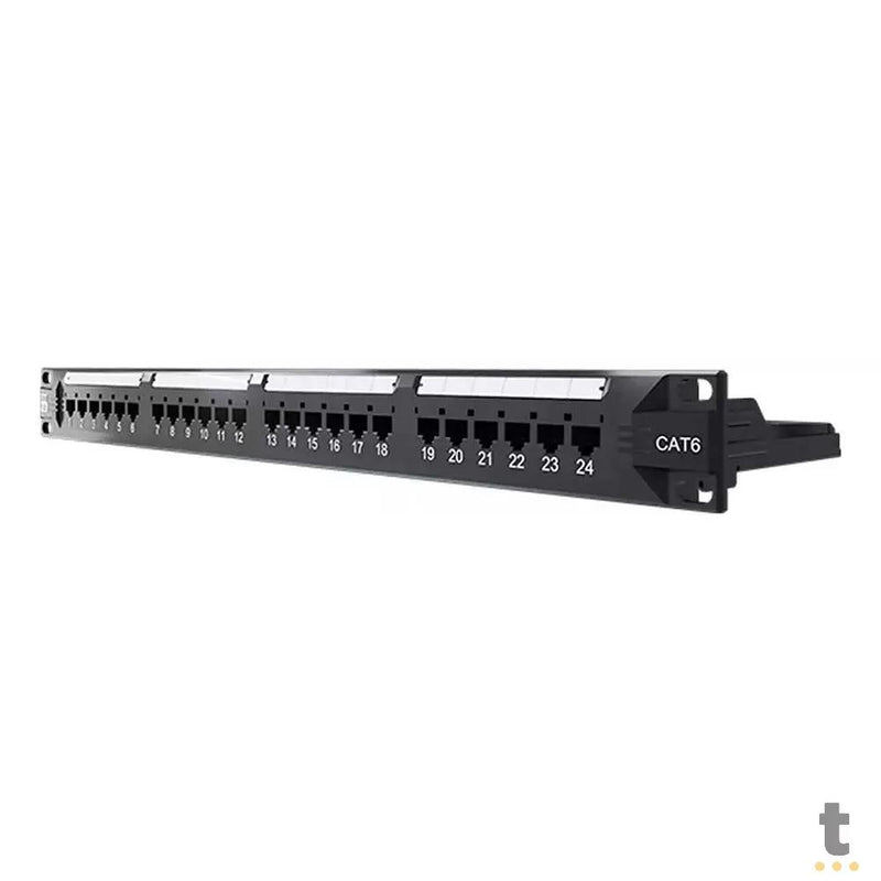 Patch Panel Sohoplus Cat.6 24 Portas T568A/B - 35050439