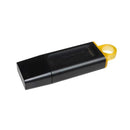 Pen Drive 128gb Kingston DataTravaler Exodia 3.2 Preto - DTX/128GB