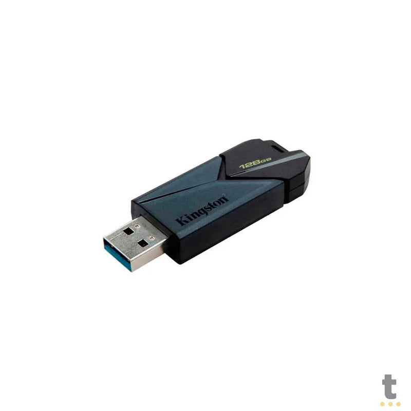Pen Drive 128gb Kingston DataTravaler Exodia Onix 3.2 Preto - DTXON/128GB