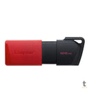 Pen Drive 128gb Kingston Exodia M 3.2 Preto/Vermelho - DTXM/128GB
