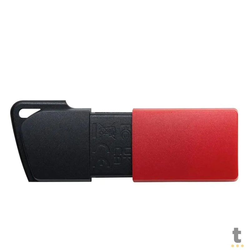 Pen Drive 128gb Kingston Exodia M 3.2 Preto/Vermelho - DTXM/128GB