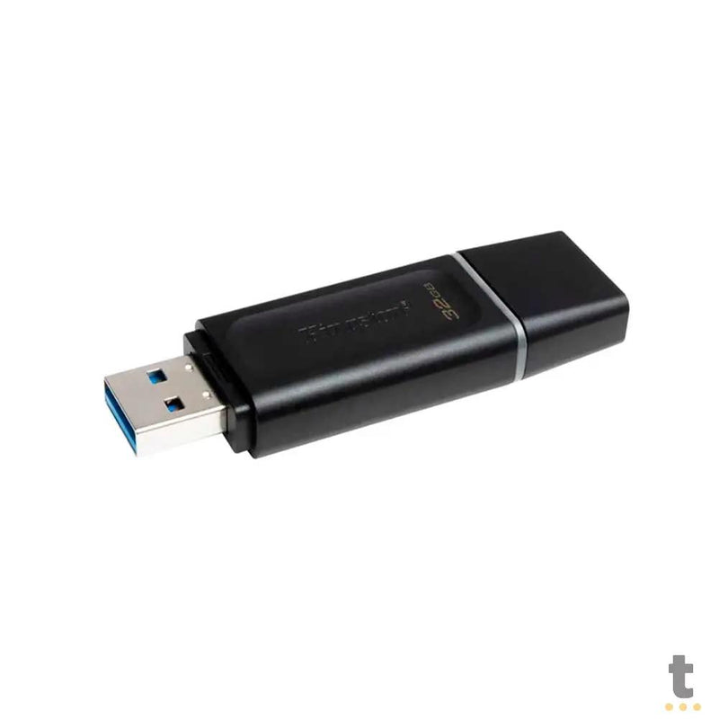 Pen Drive 32gb Kingston DataTravaler Exodia 3.2 Preto - DTX/32GB