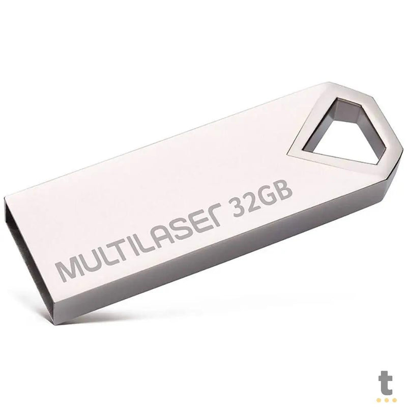 Pen Drive 32gb Usb 2.0 Metálico Multi Diamond - PD851