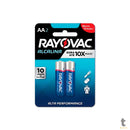 Pilha Alcalina AA Pequena Rayovac (Cartela C/2 Pilhas) - 20853