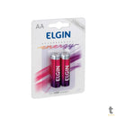 Pilha Recarregável AA 2700mah Elgin (Blister C/ 2 Pilhas) - 82174
