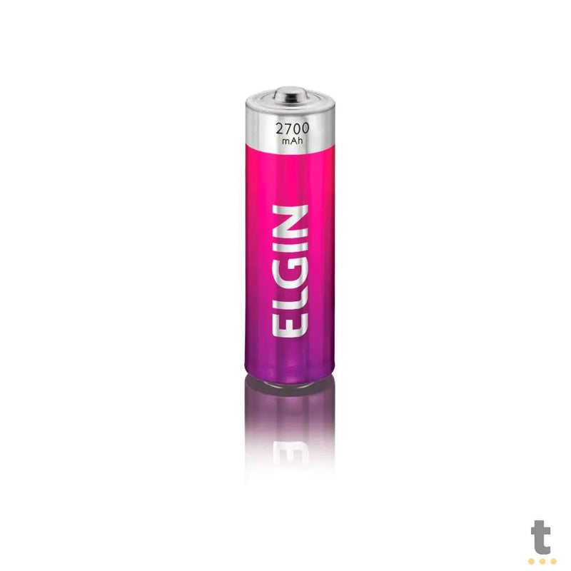 Pilha Recarregável AA 2700mah Elgin (Blister C/ 2 Pilhas) - 82174