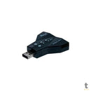 Placa De Som Usb P2 Knup T65 7.1 Digital