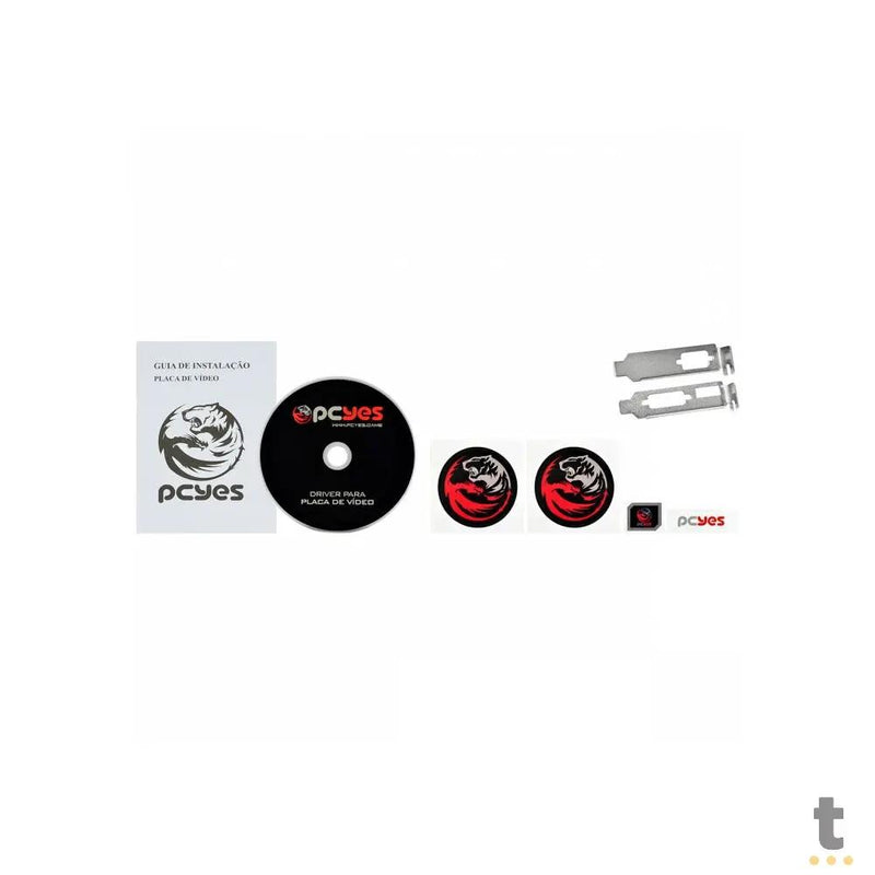 Placa De Video 1gb R5 220 Ddr3 AMD Radeon Pcyes 64bits Low Profile Hdmi Dvi Vga - PJ220R364