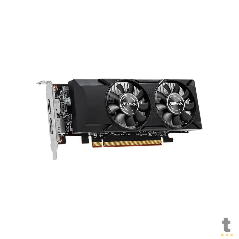 Placa De Video 4Gb A310 Gddr6 Arc Intel Asrock Hdmi Displayport Low Profile - 90-GA4NZZ-00UANF