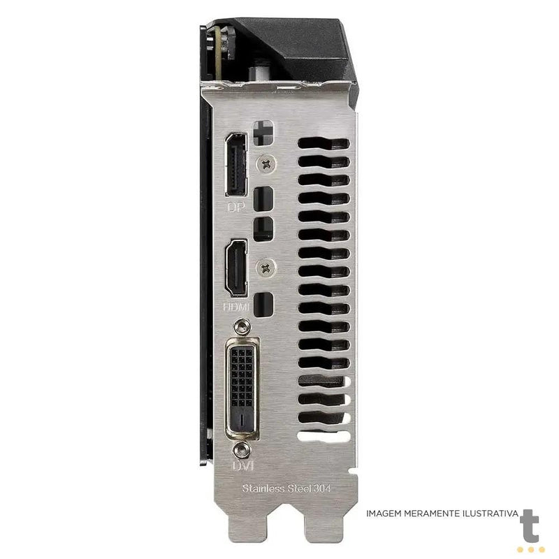 Placa De Video 4gb Gtx1650 Gddr6 Asus Nvidia Geforce TUF Gaming OC Edition Hdmi Dvi - 90YV0EZ2-M0NA00