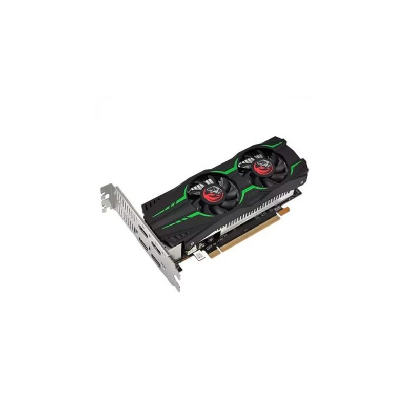 Placa De Video 4gb RX 570 Gddr5 AMD Radeon PCYes Graffiti Series 128bits Dual Fan 4x Hdmi Low Profile - PVRX570LP4GBDF