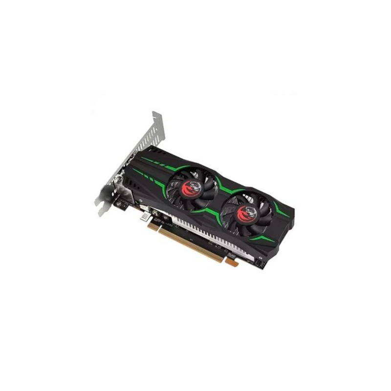 Placa De Video 4gb RX 570 Gddr5 AMD Radeon PCYes Graffiti Series 128bits Dual Fan 4x Hdmi Low Profile - PVRX570LP4GBDF