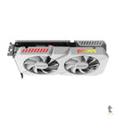 Placa De Video 6gb Rtx3050 GDDR6 PCYes Project Edge Nvidia Geforce 96bit Displayport HDMI DVI Branca - PVRTX30506WTPE