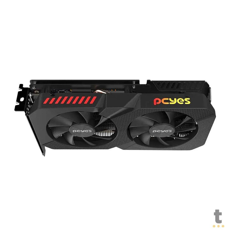 Placa De Video 6gb Rtx3050 GDDR6 PCYes Project Edge Nvidia Geforce 96bit Displayport HDMI DVI - PVRTX30506BLPE