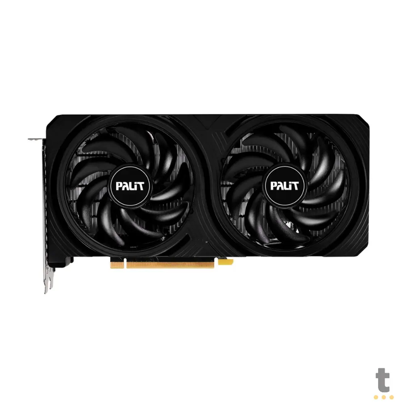 Placa De Video 8gb Rtx4060 Gddr6 Palit Infinity 2 GeForce 128Bits 2460Mhz 3x Displayport 1x Hdmi - NE64060019P1-1070L