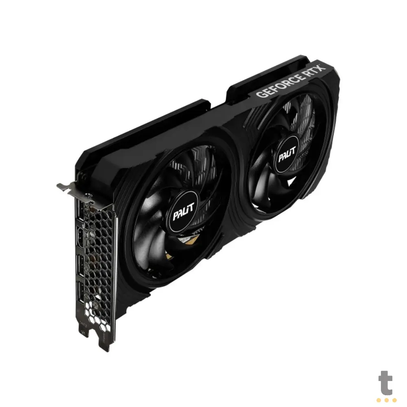 Placa De Video 8gb Rtx4060 Gddr6 Palit Infinity 2 GeForce 128Bits 2460Mhz 3x Displayport 1x Hdmi - NE64060019P1-1070L