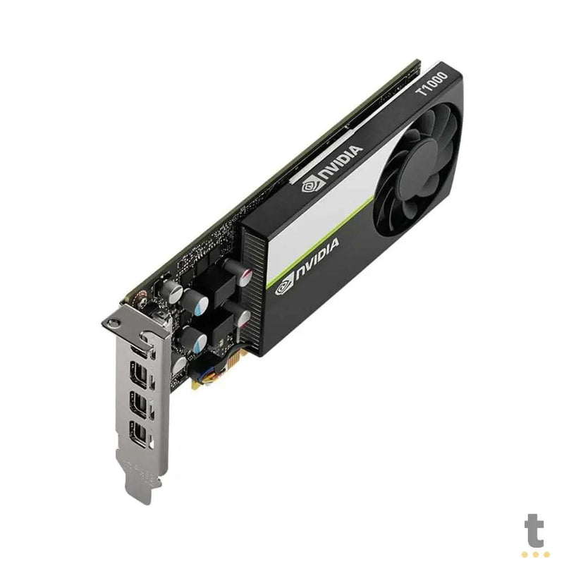 Placa De Video PNY Nvidia Geforce Quadro Turing T1000 4gb GDDR6 128bits 4x Mini DisplayPort - VCNT1000-PB