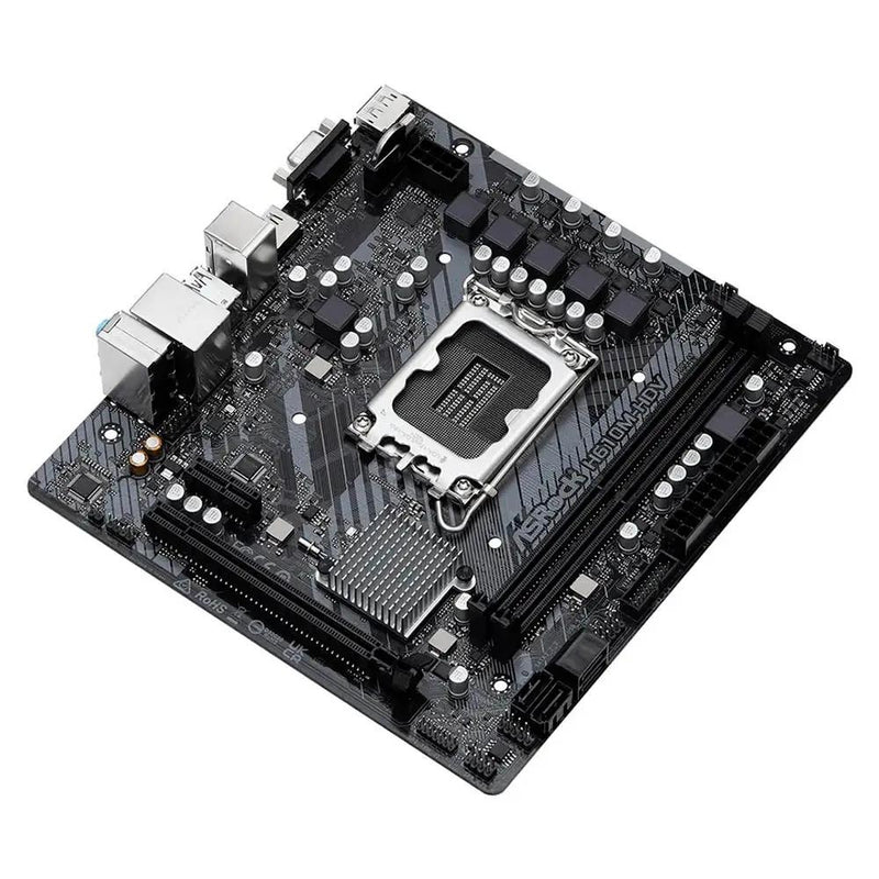 Placa Mae ASRock H610M-HDV Intel Lga 1700 Ddr4 Hdmi USB 3.2 (12a e 13a Geração)