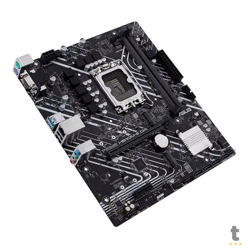 Placa Mae Asus Prime H610M-E D4 Intel Lga 1700 Ddr4 Hdmi USB 3.2 Displayport M.2 (12a Geração)