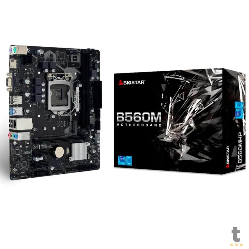 Placa Mae Biostar B560MHP Lga 1200 Ddr4 Hdmi M.2 Usb 3.2 (10a e 11a Geração)
