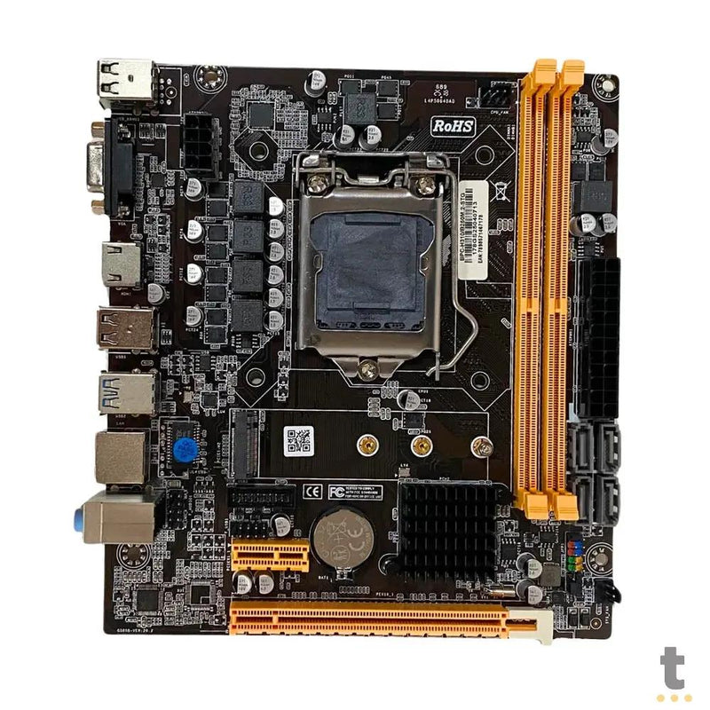 Placa Mae BrazilPC BPC-H310/B250M Ddr4 Vga Hdmi m.2 Socket 1151 - BPC-H310/B250M.2-STG