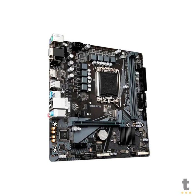 Placa Mae Gigabyte H610M H Matx Intel Lga 1700 Ddr4 Hdmi USB 3.2 D-Sub M.2 (12a Geração)