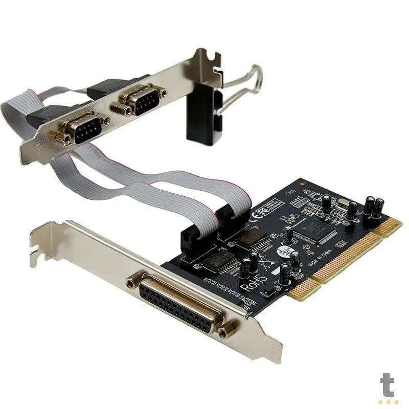 Placa Pci 2 Portas Serial e 1 Paralela Multilaser - GA129