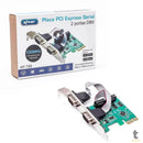 Placa Pci-e 2 Portas Serial DB9 RS-232 Knup - KP-T89
