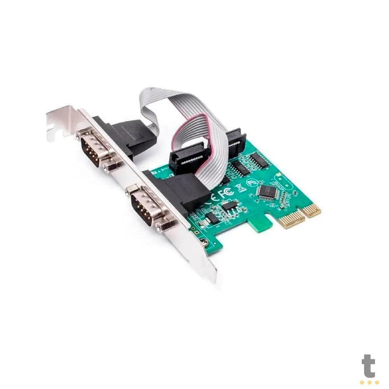 Placa Pci-e 2 Portas Serial DB9 RS-232 Knup - KP-T89