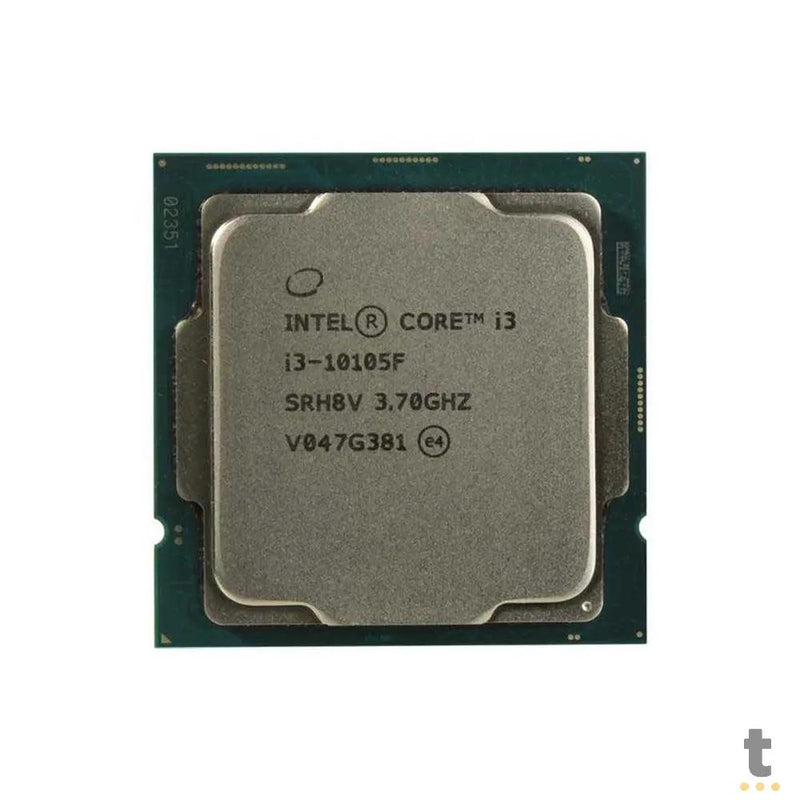 Processador Intel Core I3-10105F 3.7ghz 6mb 10a Geração Lga 1200 S/ Placa Grafica - BX8070110105F