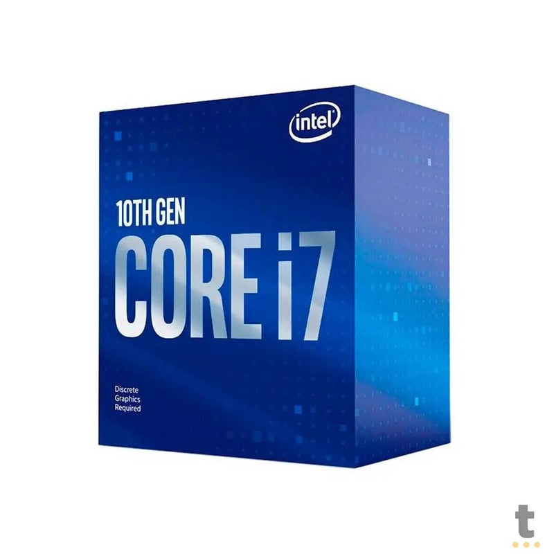 Processador Intel Core I7-10700F 2,9Ghz 16mb 10a Lga 1200 S/ Video Integrado - BX8070110700F