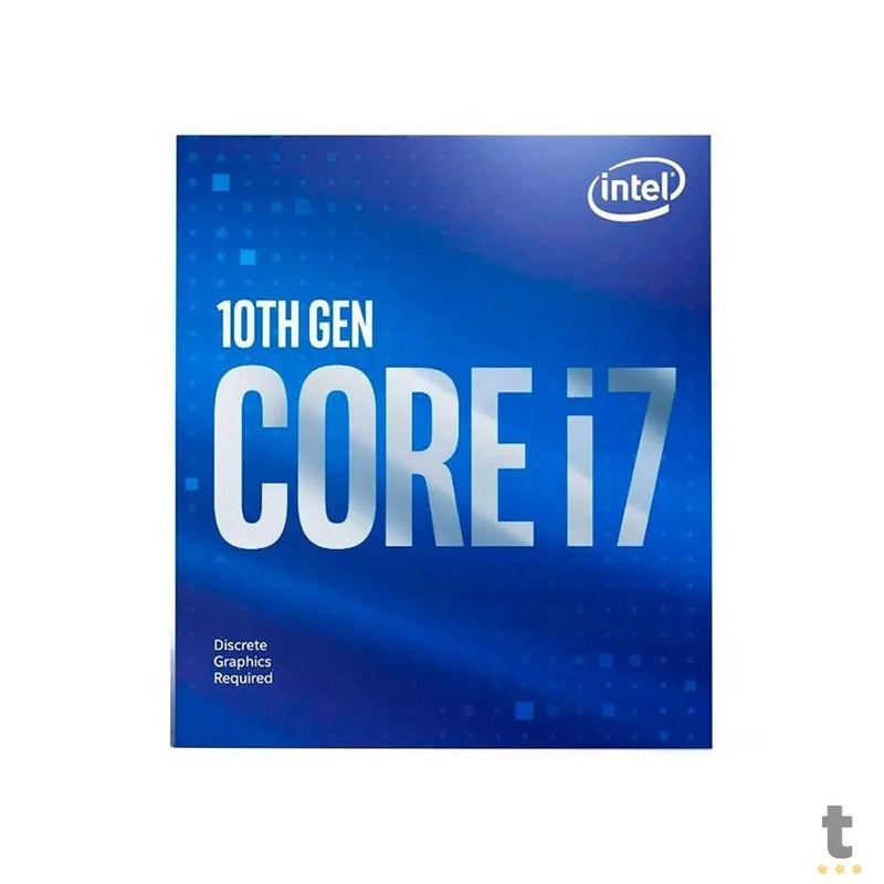 Processador Intel Core I7-10700F 2,9Ghz 16mb 10a Lga 1200 S/ Video Integrado - BX8070110700F