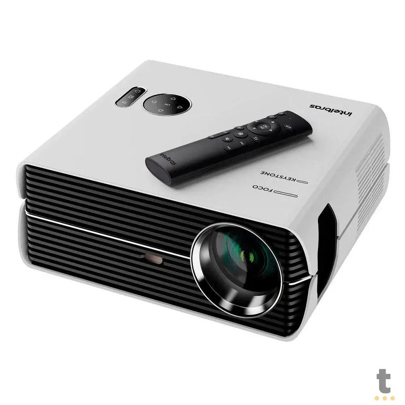 Projetor Intelbras PFL 6410 Full HD 3800 Lumens LED Bluetooth HDMI Usb Wi-fi 150 Po28145ls - 4290027