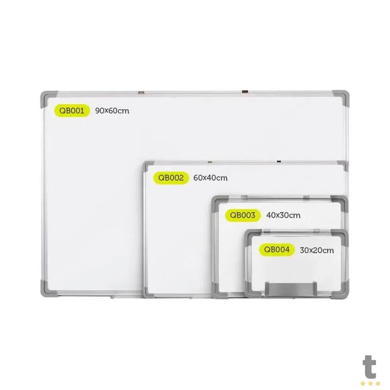 Quadro Branco Magnético Keep 30x20 Moldura Alumínio - QB004