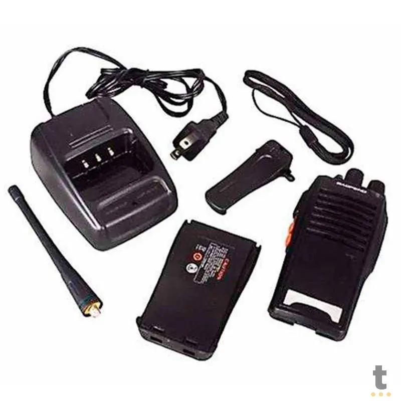 Radio De Comunicacao Walkie Talkie Baofeng Bf777s 15km Preto