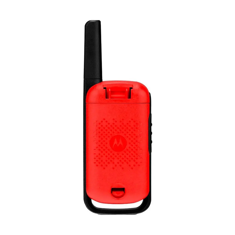 Radio De Comunicacao Walkie Talkie Motorola Talkabout T110br 25 Km Vermelho