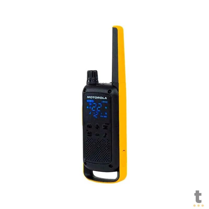 Radio De Comunicacao Walkie Talkie Motorola Talkabout T470br 35 Km Amarelo/Preto