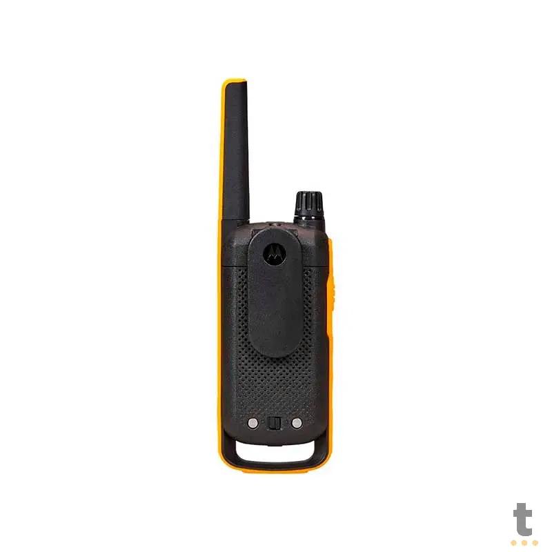 Radio De Comunicacao Walkie Talkie Motorola Talkabout T470br 35 Km Amarelo/Preto