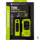 Radio De Comunicacao Walkie Talkie Motorola Talkabout T600br 35 Km Verde