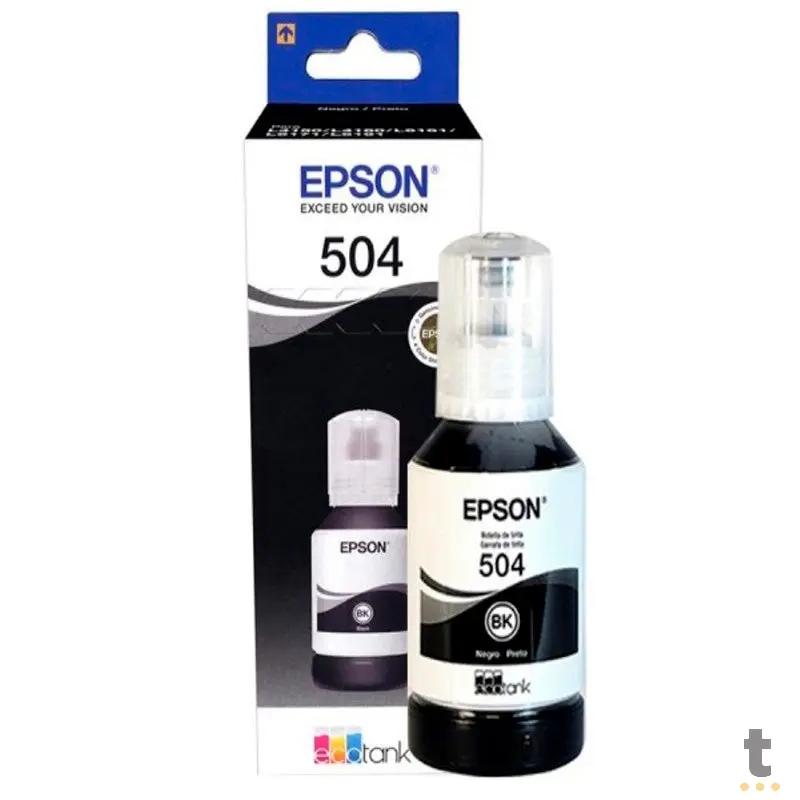 Refil De Tinta Epson T5041al L4150 70ml - Preto Laserteck Compativel - P/ L4150 L4160 L6171 L6161 L6191