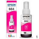 Refil De Tinta Epson T664320 70ml - Magenta - P/ L110 L120 L200 L395 L1300